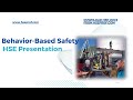 Download HSE Presentation on Behavior Based Safety Training hseprof com