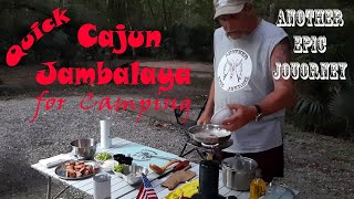 Quick Cajun Jambalaya for Camping (Louisiana Bayou Style, secret ingredient revealed at the end) by Another Epic Journey 185 views 9 months ago 8 minutes, 47 seconds