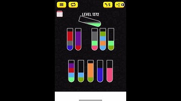 water sort puzzle level 1372