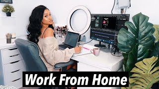 Working &amp; Studying from Home TIPS 2020 | Bri Hall