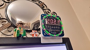 EC1204 Digital Clock Kit Back Plate