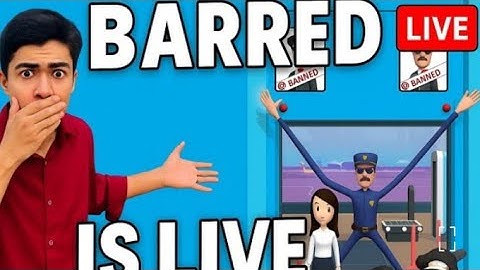 BARRED GAME 🎯| LIVE STREAMING WITH BARRED GAME Part 7 #gaming #livestream #shotfeed#shotlive