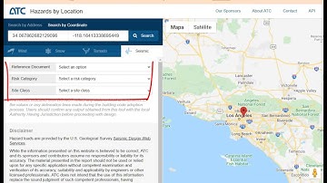 Online seismic design maps