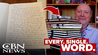 He Wrote the Entire New Testament By Hand — Why