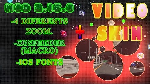 Mod 2.16.0 ZOOM + MACRO + iOS FONTS + Video Skin (Agar.io Mobile)