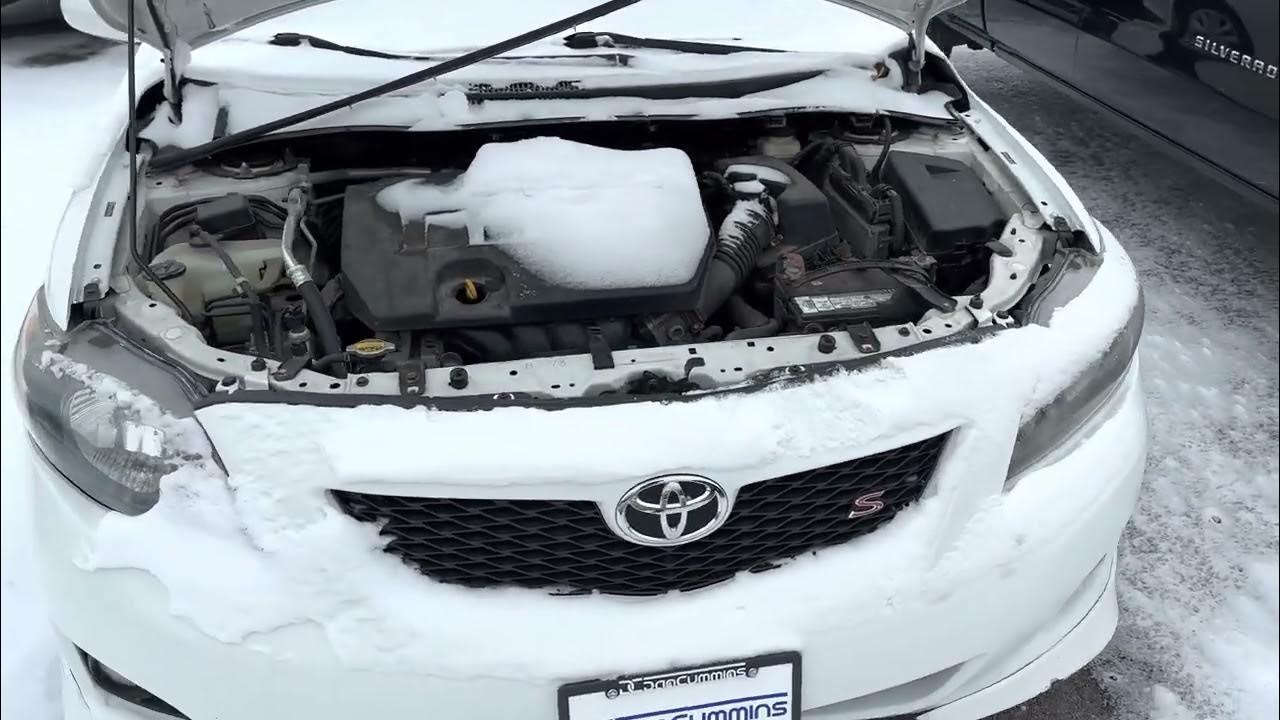 2009 Toyota Corolla Cold Start - YouTube