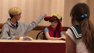 Here's my friend and I's attempt to run our first panel together an...