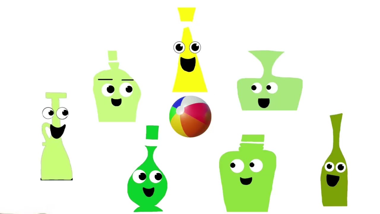 BabyTV Ten Green Bottles English