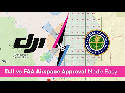 DJI Authorization Zones vs FAA Airspace Approval