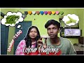 Colour heart challenge 🙀|under ₹100 | with my brother
