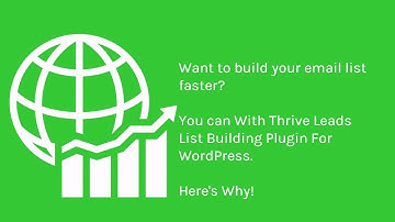 Thrive Leads List Building Plugin Review   Babs Reviews TV