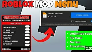 free real 100%roblox mode menu #roblox #mod menu