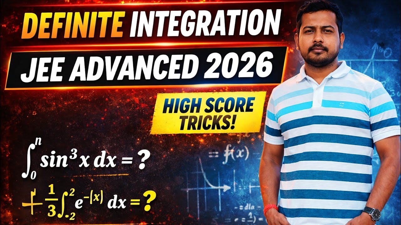 Definite Integration Problems – JEE Advanced 2026 Level - YouTube
