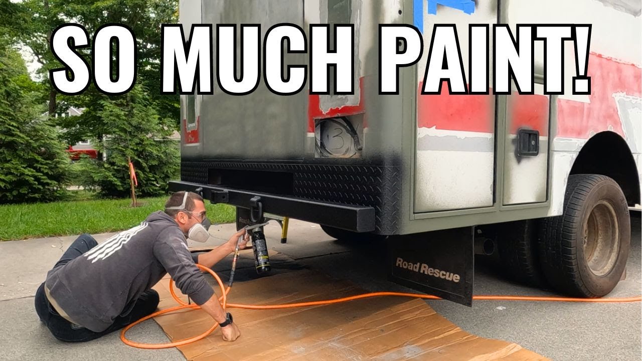 Black Raptor Liner & More Prep // Overland Ambulance Conversion - Episode 17