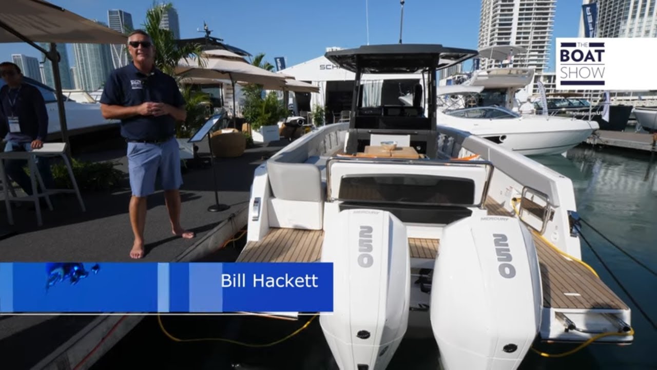 SCHAEFER V33 - Walk Through at Miami Boat Show 2022 - The Boat Show