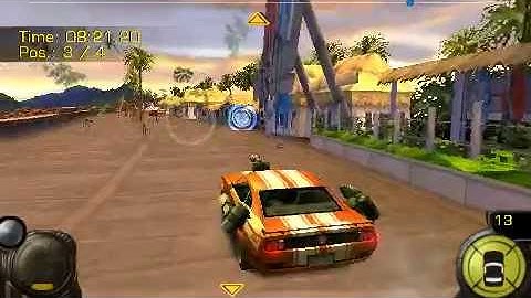 Gameplay: Full Auto 2 Battlelines [PSP/No sound/2009]