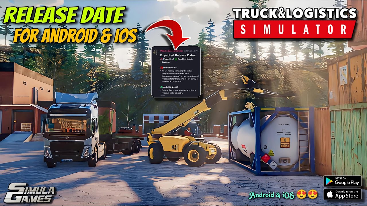 🚛 Truck & Logistics Simulator Android Version 🚛 Release Date + New ...