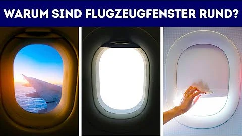 Warum sind die Fenster im Flugzeug so klein?