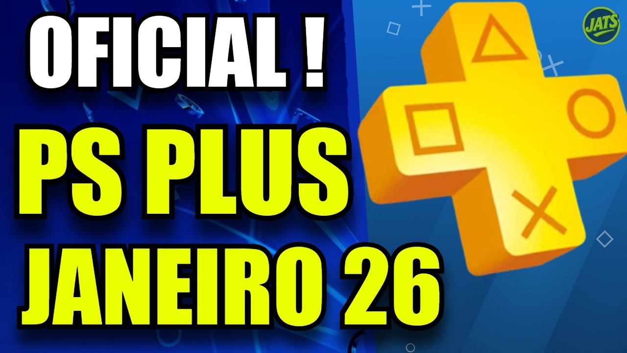 OFICIAL PS PLUS JANEIRO 2026 - LISTA COMPLETA DOS JOGOS PS PLUS JANEIRO 2026 !!!
