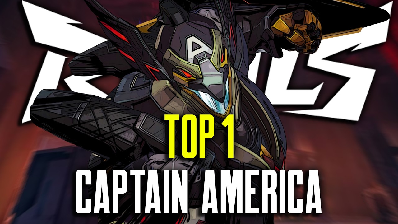 TOP 1 CAPTAIN AMERICA | Matcha Ninjaa | MARVEL RIVALS COMPETITIVE - YouTube