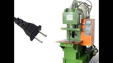 2 Flat Pin Plug C type Injection Molding Machine Factory