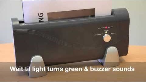 Thermal binding machine