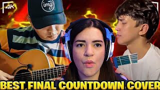 ALIP BA TA feat Dimas Senopati - The Final Countdown (Europe Cover) | REACTION