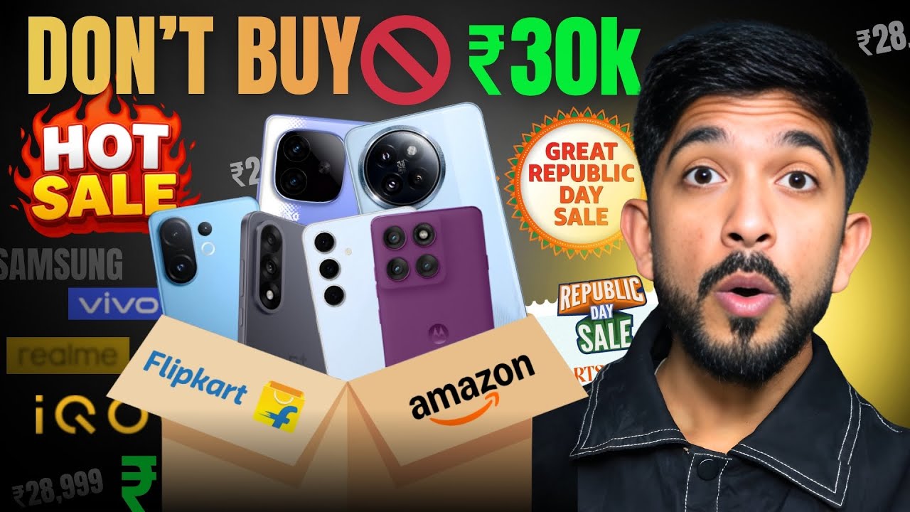₹30K Waste Ho Jayenge Agar Ye Phone Liya 😱 | Flipkart & Amazon Republic Day Sale 2026 🔥