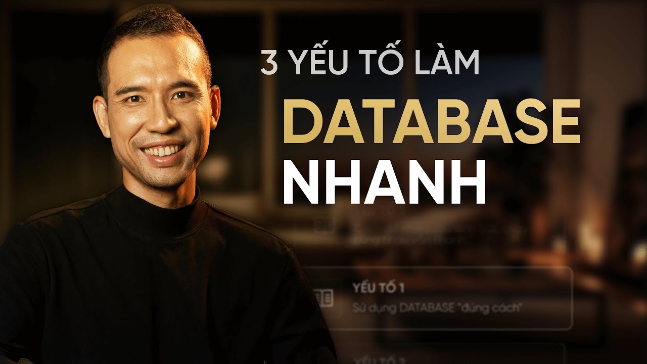 3 Yếu tố làm DATABASE nhanh - Trần Quốc Huy | Wecommit - YouTube