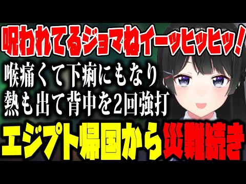 エジプト最終日ぐらいから災難続きの月ノ美兎【月ノ美兎 /にじさんじ/切り抜き】