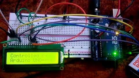 1602 LCD Display With Arduino UNO and a 