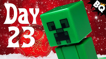 Custom LEGO Minecraft Advent Calendar Day 23 Unboxing - BrickQueen