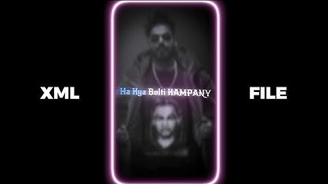 Company 🌿 XML File 🥵 Emiway Bantai XML 💪 File Alight Motion ❤️‍🔥 Trending Song XML File 🥲