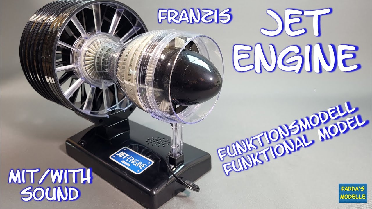 Funktionsmodell einer Flugzeugturbine - Functional model of an jet ...