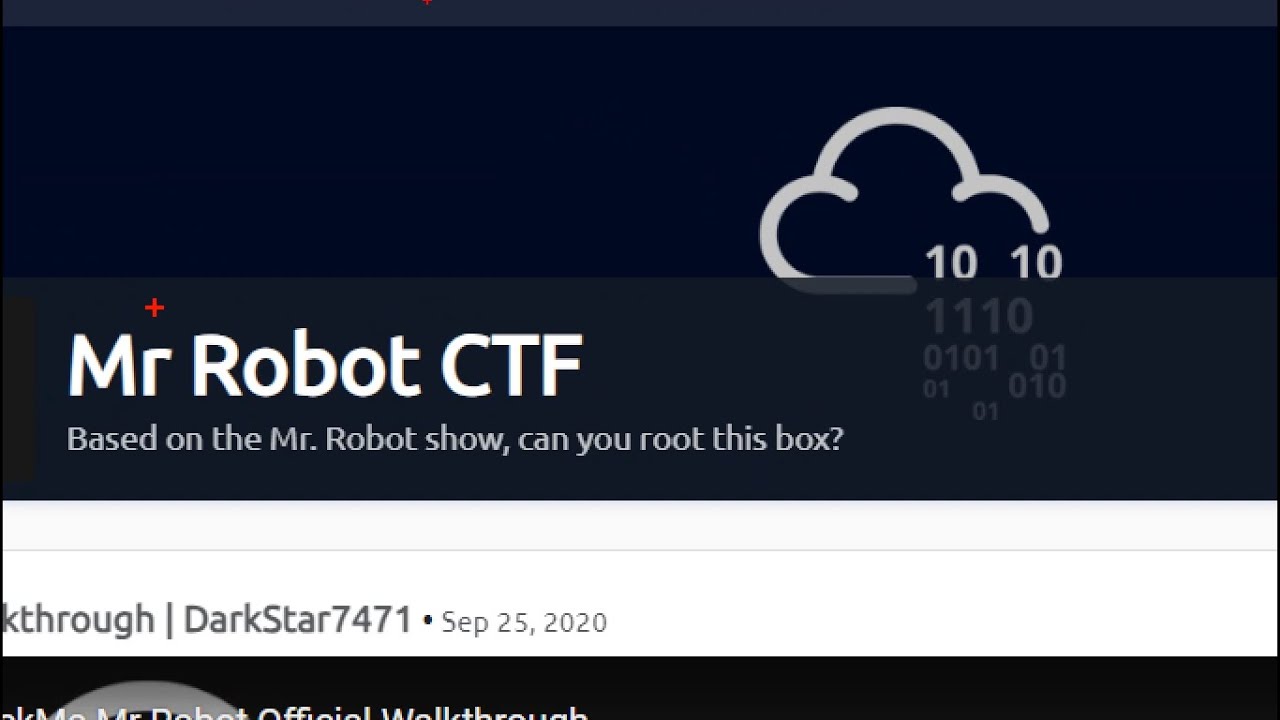 Mr. Robot — Part 2. TryHackMe — Mr. Robot — A Narrative, by Amaterasu  Security