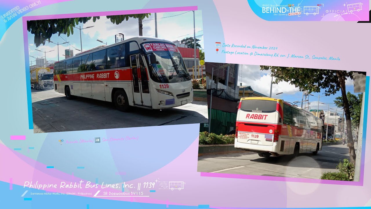 Philippine Rabbit 1139 || Behind-The Bus Spotting Quickly Ep# 21 - YouTube
