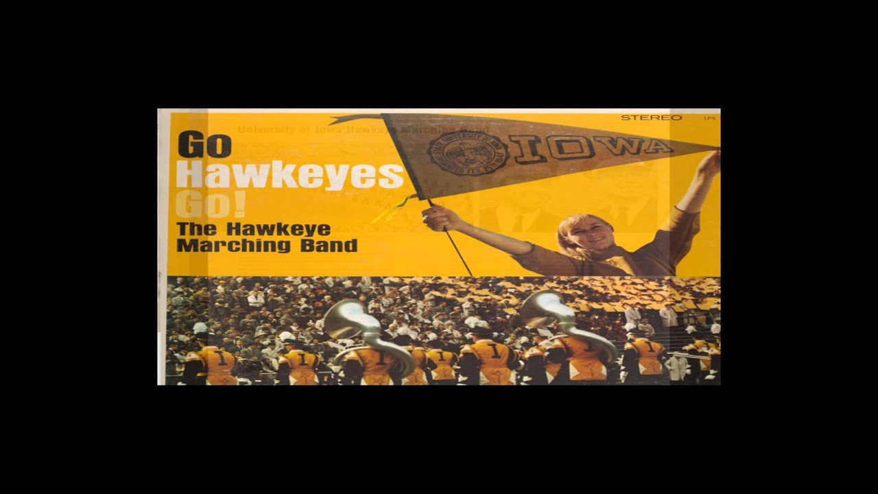 Hawkeyes Chant On Iowa - Hawkeye Marching Band - YouTube