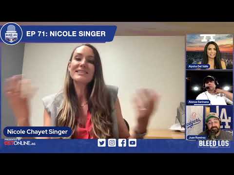 The Bleed Los Podcast - Special Guest Dodgers VP, Communications & PR Nicole Chayet Singer