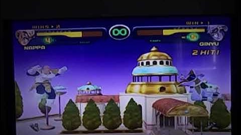 Dragon Ball Z Budokai(Gamecube)-Nappa vs Ginyu III