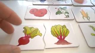 Puzzle - Warzywa i owoce - unboxing screenshot 4