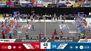 Qualification 10 - 2023 ISR District Event #2