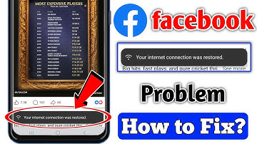 your internet connection was restored facebook | facebook your internet connection was restored