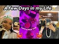 A Few Days in My Life (Shooting Content, Workouts, Curly Hair Routine & Lunch @ Wow Crab Rotterdam)