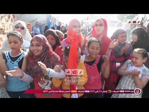 اطفال رابعة يغنون حالاقات برجالات ل السيسي والبردعي وموسي وصباحي