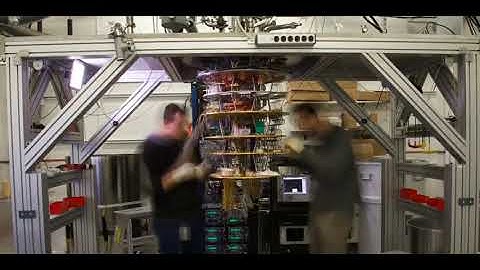 Building a Quantum Computer - Time Lapse