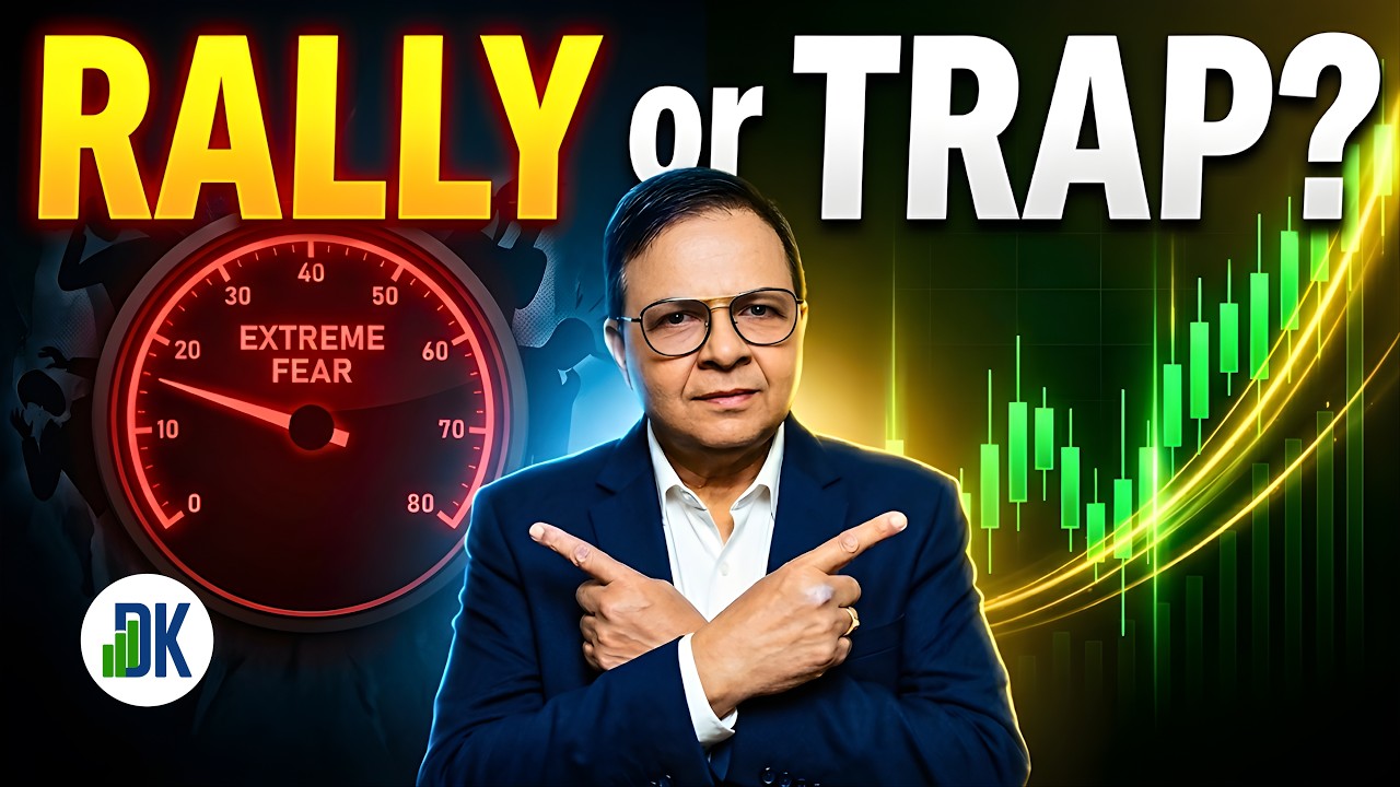 S&P 500 & Nasdaq 100: Rally Begins or Bull Trap? | DK Sinha Deep Dive ...