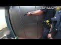 Bodycam: Man Tries To Stab Officer, Corners 3 Officers In Elevator Before Being Shot.