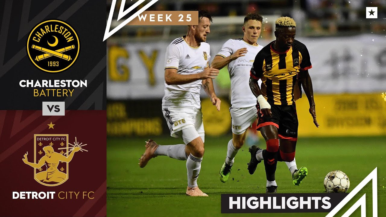 Charleston Battery x Detroit City FC: placar ao vivo e escalações