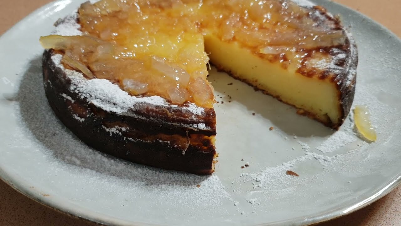 מתכון לעוגת גבינה לימון.(גם לפסח)-Recipe for lemon cheesecake. (also for Passover)