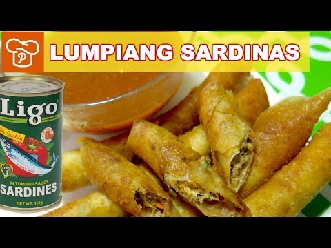 How to Cook Lumpiang Sardinas with Sawsawan (Sardine Spring Rolls with Dipping Sauce)